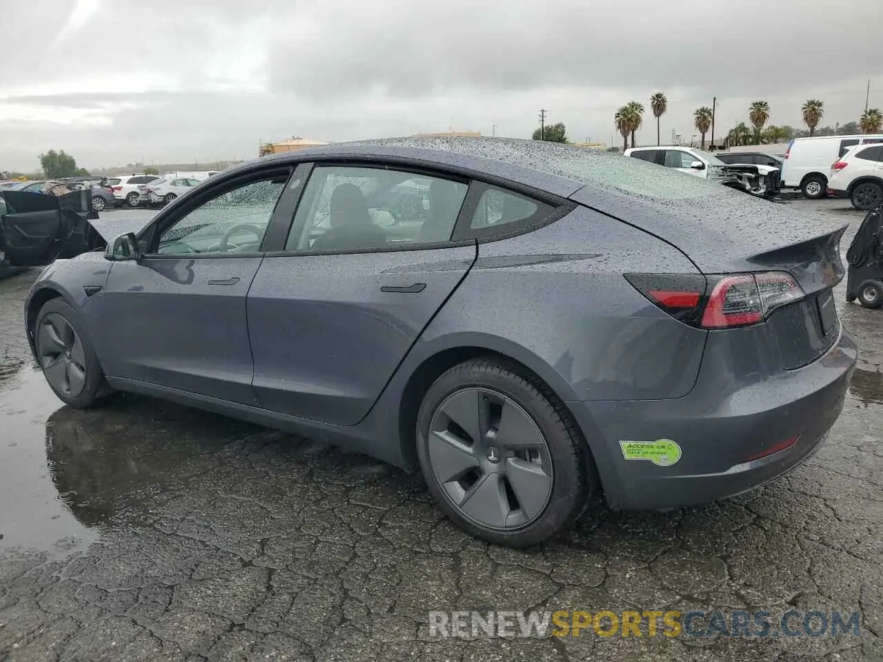 2 Фотография поврежденного автомобиля 5YJ3E1EA3PF502163 TESLA MODEL 3 2023