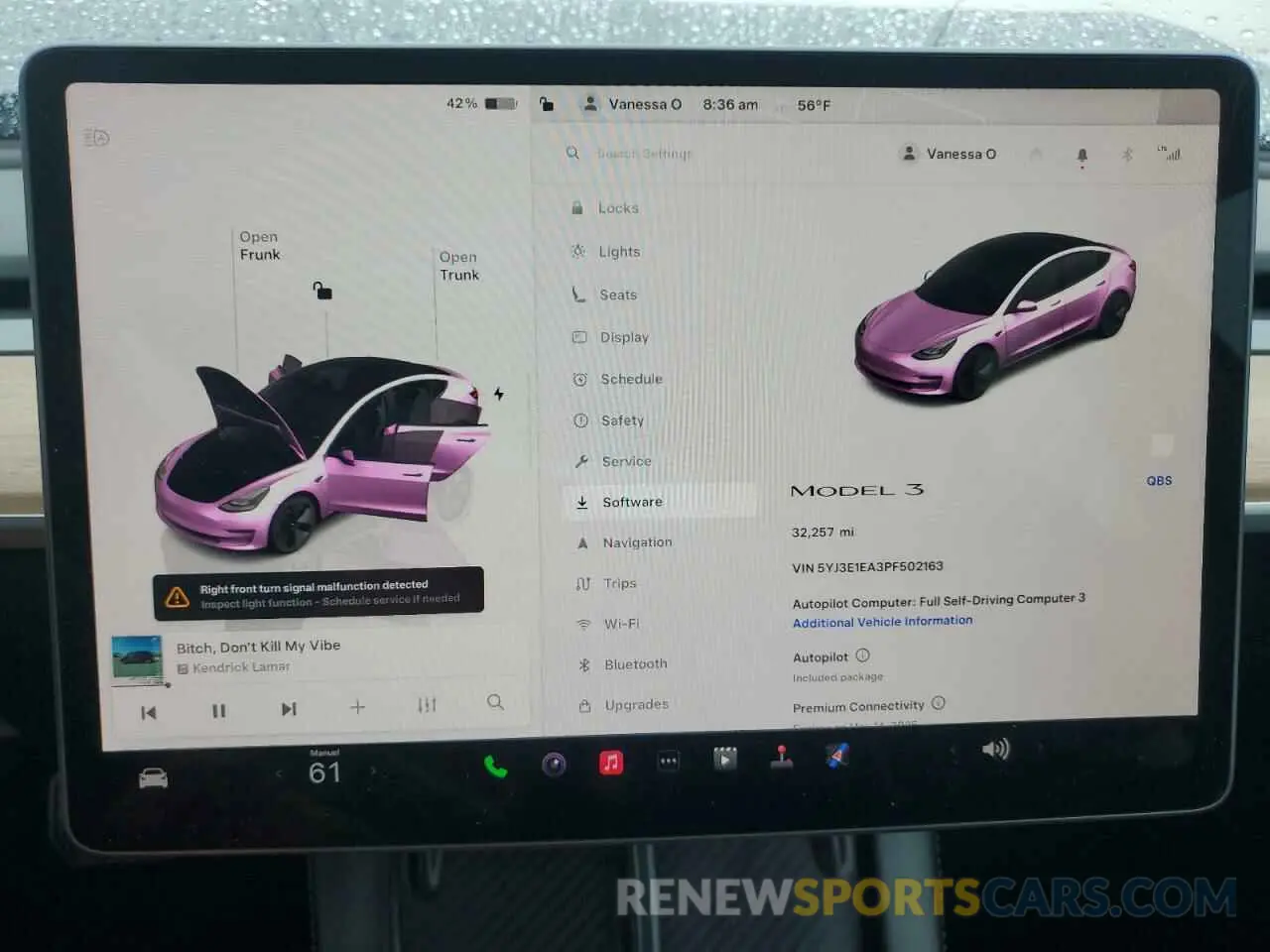 9 Фотография поврежденного автомобиля 5YJ3E1EA3PF502163 TESLA MODEL 3 2023
