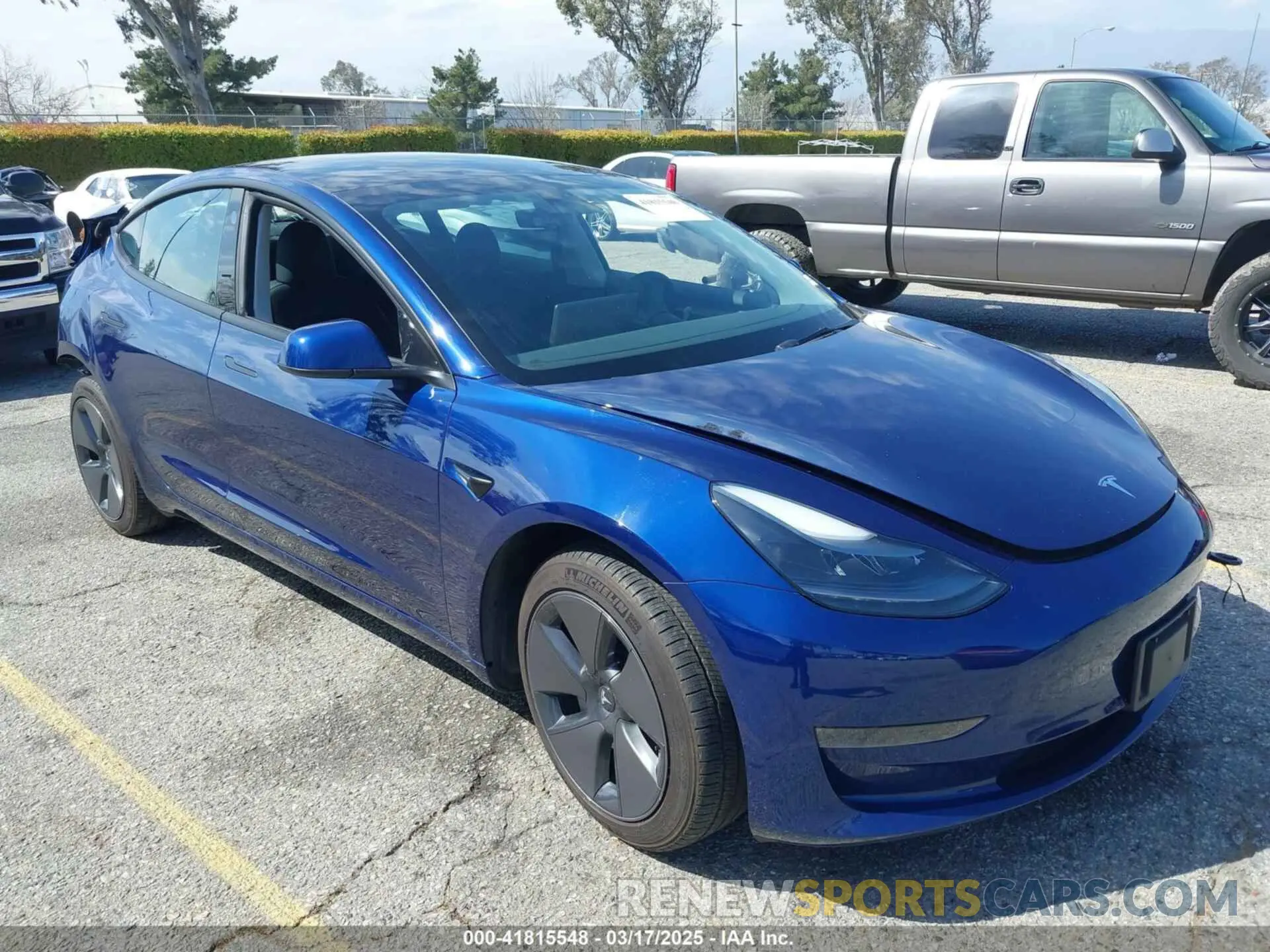 1 Photograph of a damaged car 5YJ3E1EA3PF541271 TESLA MODEL 3 2023