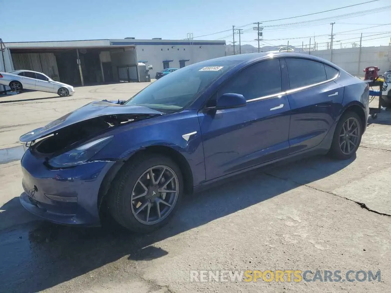 1 Фотография поврежденного автомобиля 5YJ3E1EA3PF552397 TESLA MODEL 3 2023