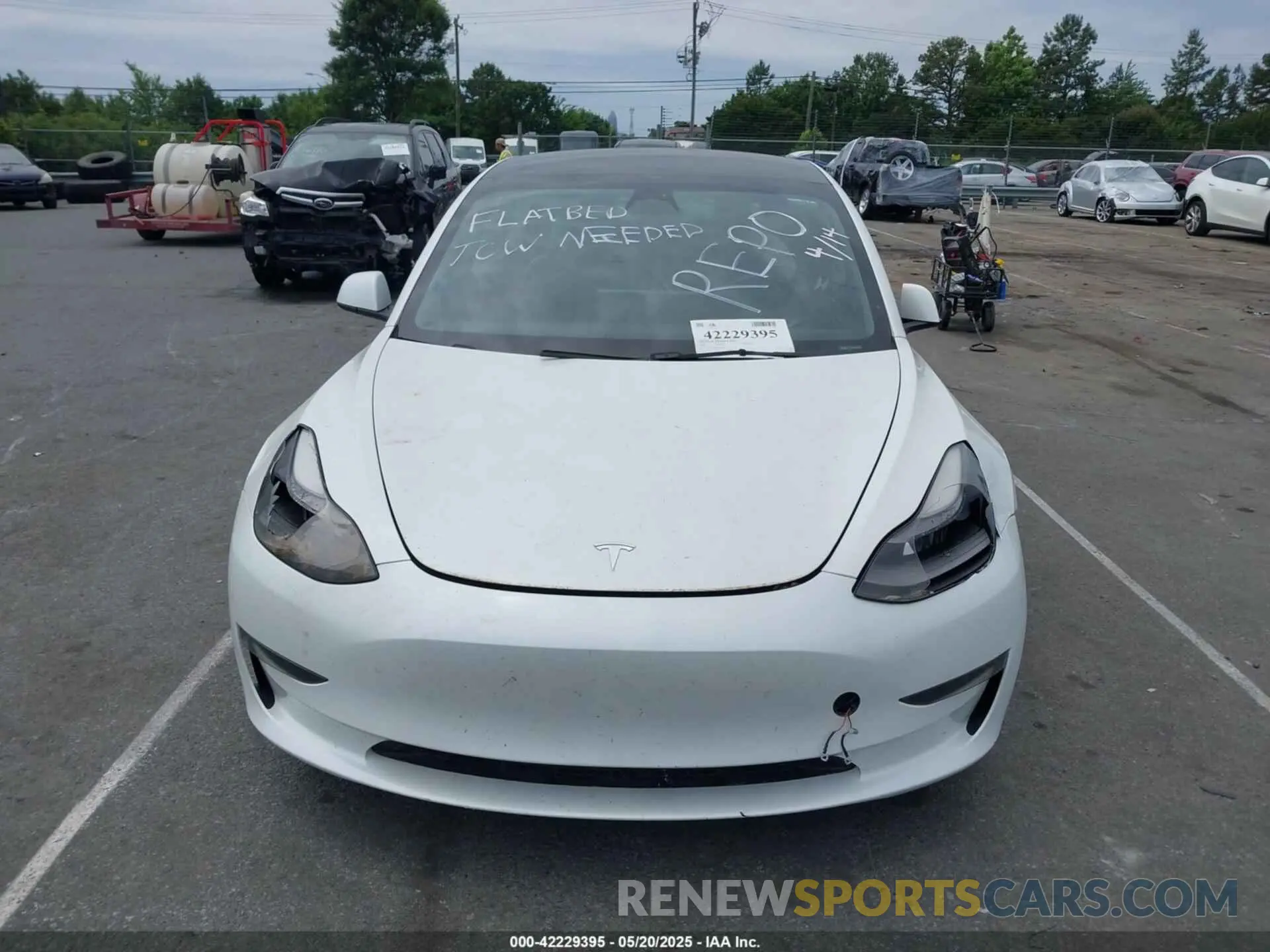 6 Фотография поврежденного автомобиля 5YJ3E1EA3PF556644 TESLA MODEL 3 2023