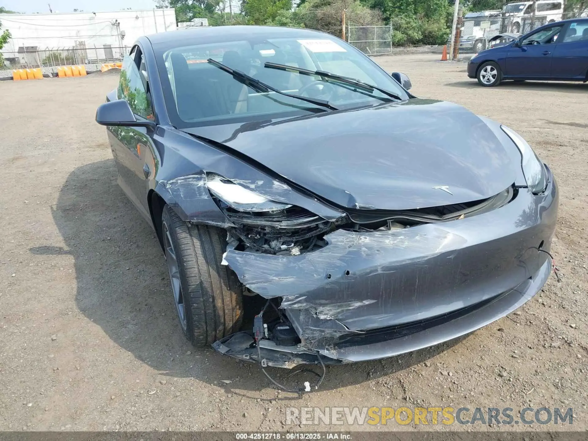6 Фотография поврежденного автомобиля 5YJ3E1EA3PF561326 TESLA MODEL 3 2023