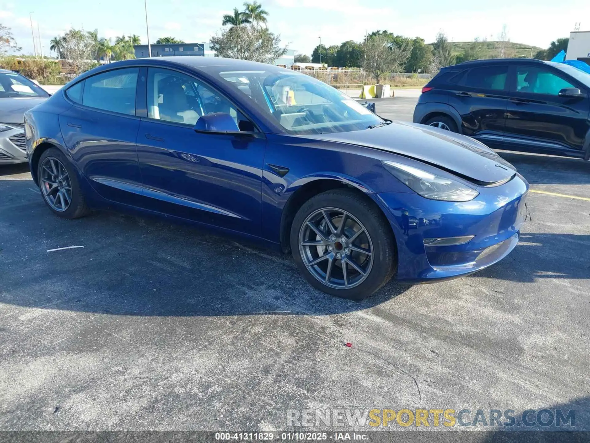 1 Photograph of a damaged car 5YJ3E1EA3PF564436 TESLA MODEL 3 2023