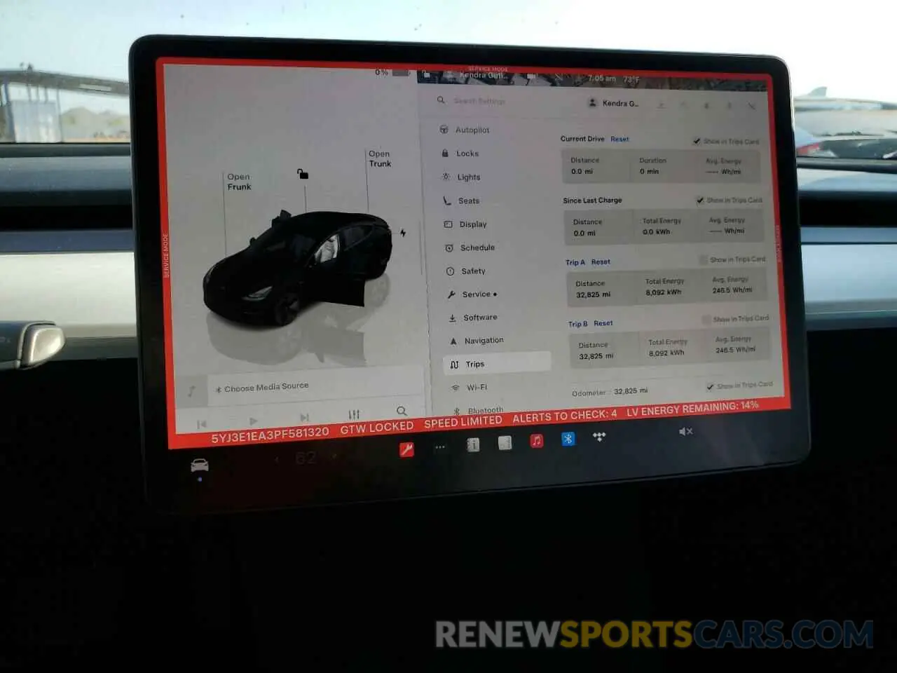 9 Photograph of a damaged car 5YJ3E1EA3PF581320 TESLA MODEL 3 2023