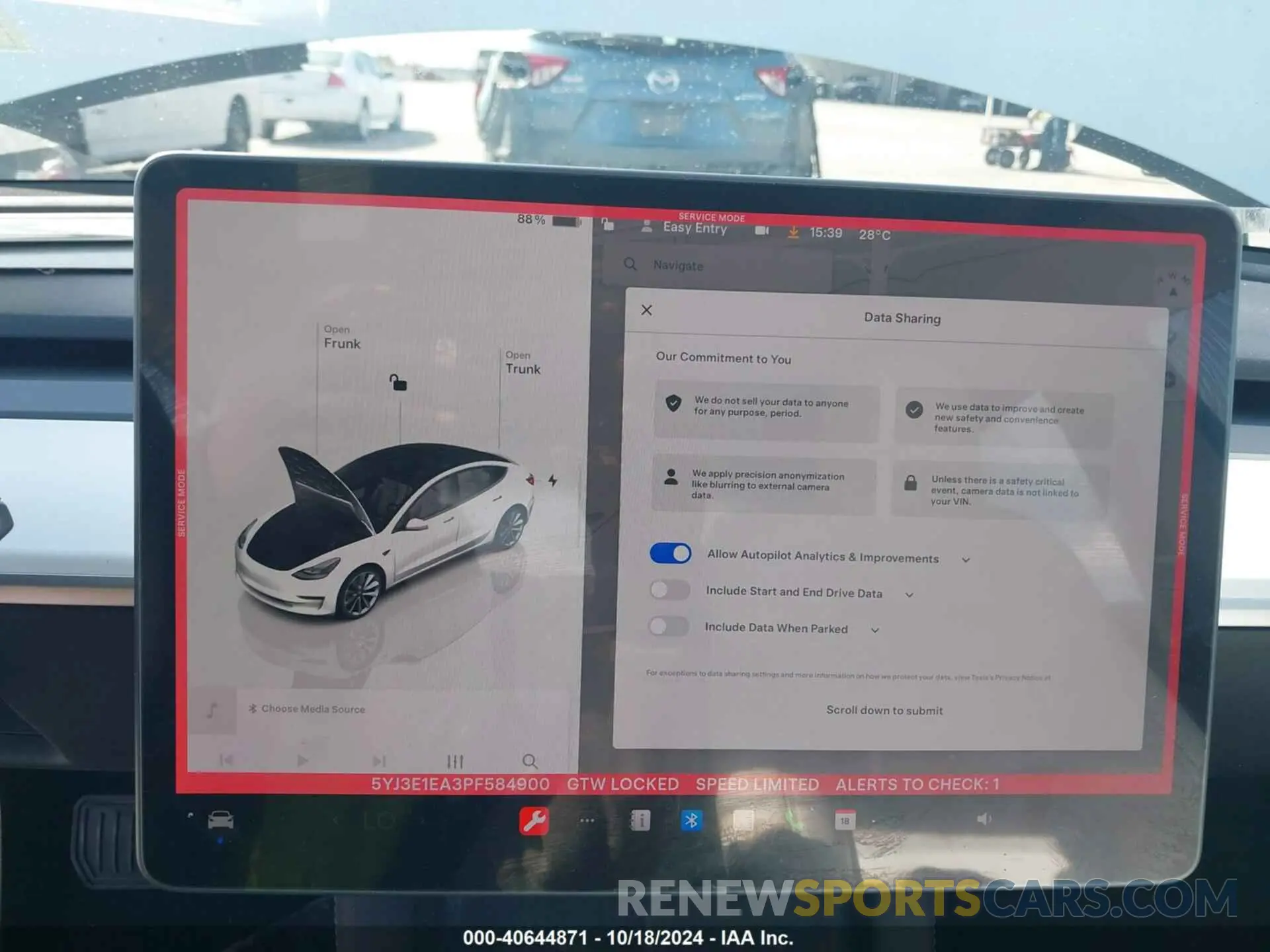 18 Photograph of a damaged car 5YJ3E1EA3PF584900 TESLA MODEL 3 2023