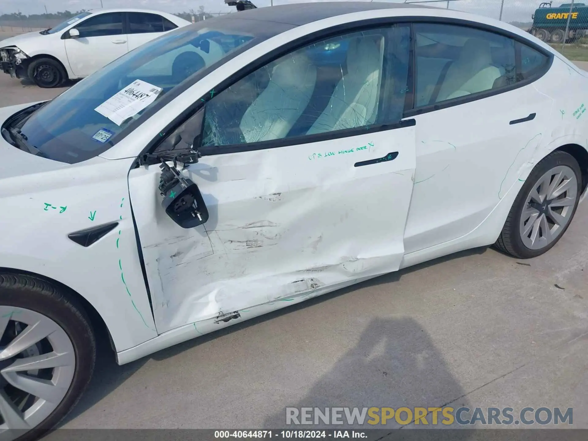 6 Photograph of a damaged car 5YJ3E1EA3PF584900 TESLA MODEL 3 2023