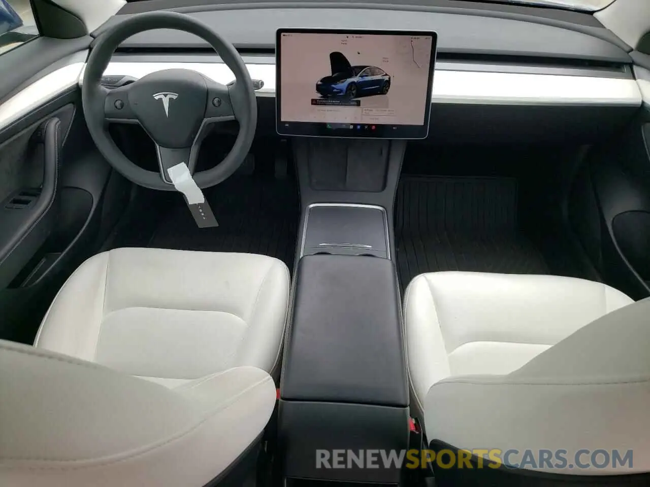 8 Photograph of a damaged car 5YJ3E1EA3PF593743 TESLA MODEL 3 2023