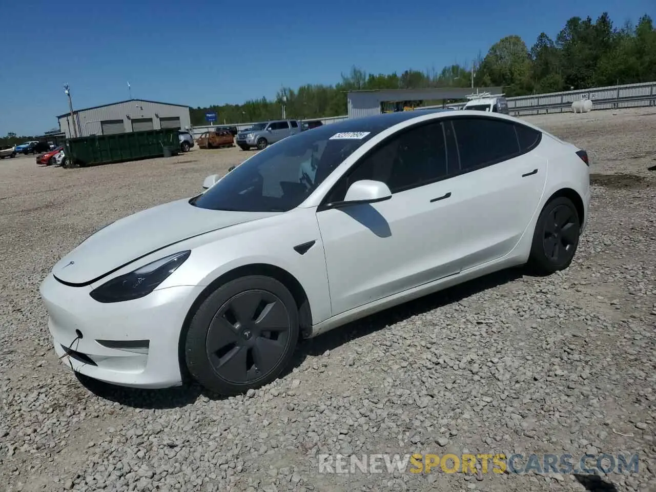 1 Photograph of a damaged car 5YJ3E1EA3PF602067 TESLA MODEL 3 2023