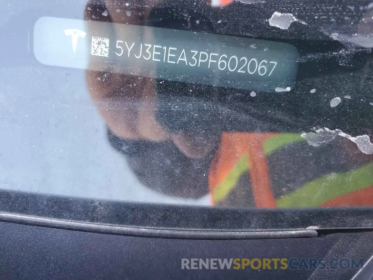 12 Photograph of a damaged car 5YJ3E1EA3PF602067 TESLA MODEL 3 2023