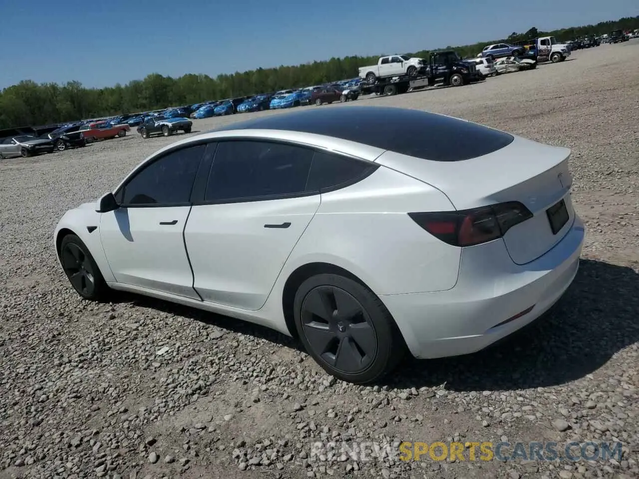 2 Photograph of a damaged car 5YJ3E1EA3PF602067 TESLA MODEL 3 2023