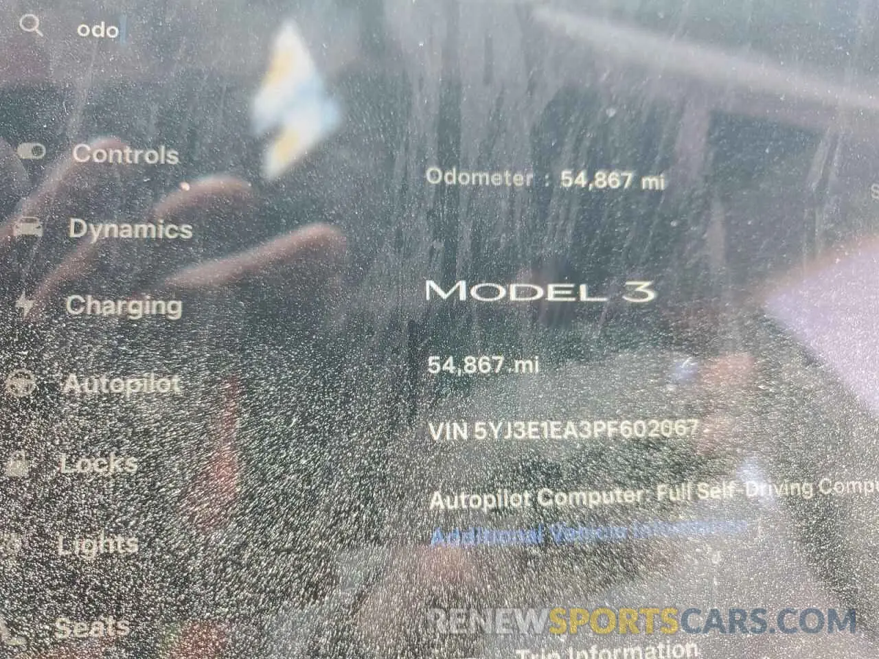 9 Photograph of a damaged car 5YJ3E1EA3PF602067 TESLA MODEL 3 2023