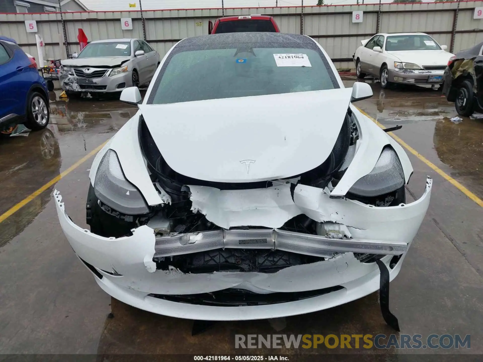 6 Фотография поврежденного автомобиля 5YJ3E1EA3PF604076 TESLA MODEL 3 2023