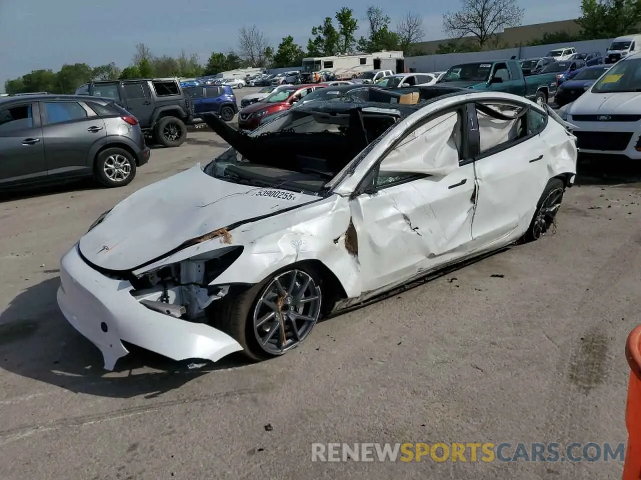 1 Фотография поврежденного автомобиля 5YJ3E1EA3PF608032 TESLA MODEL 3 2023