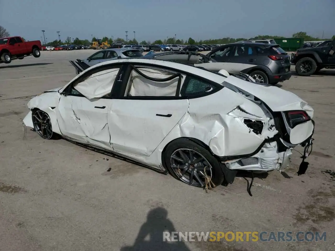 2 Фотография поврежденного автомобиля 5YJ3E1EA3PF608032 TESLA MODEL 3 2023