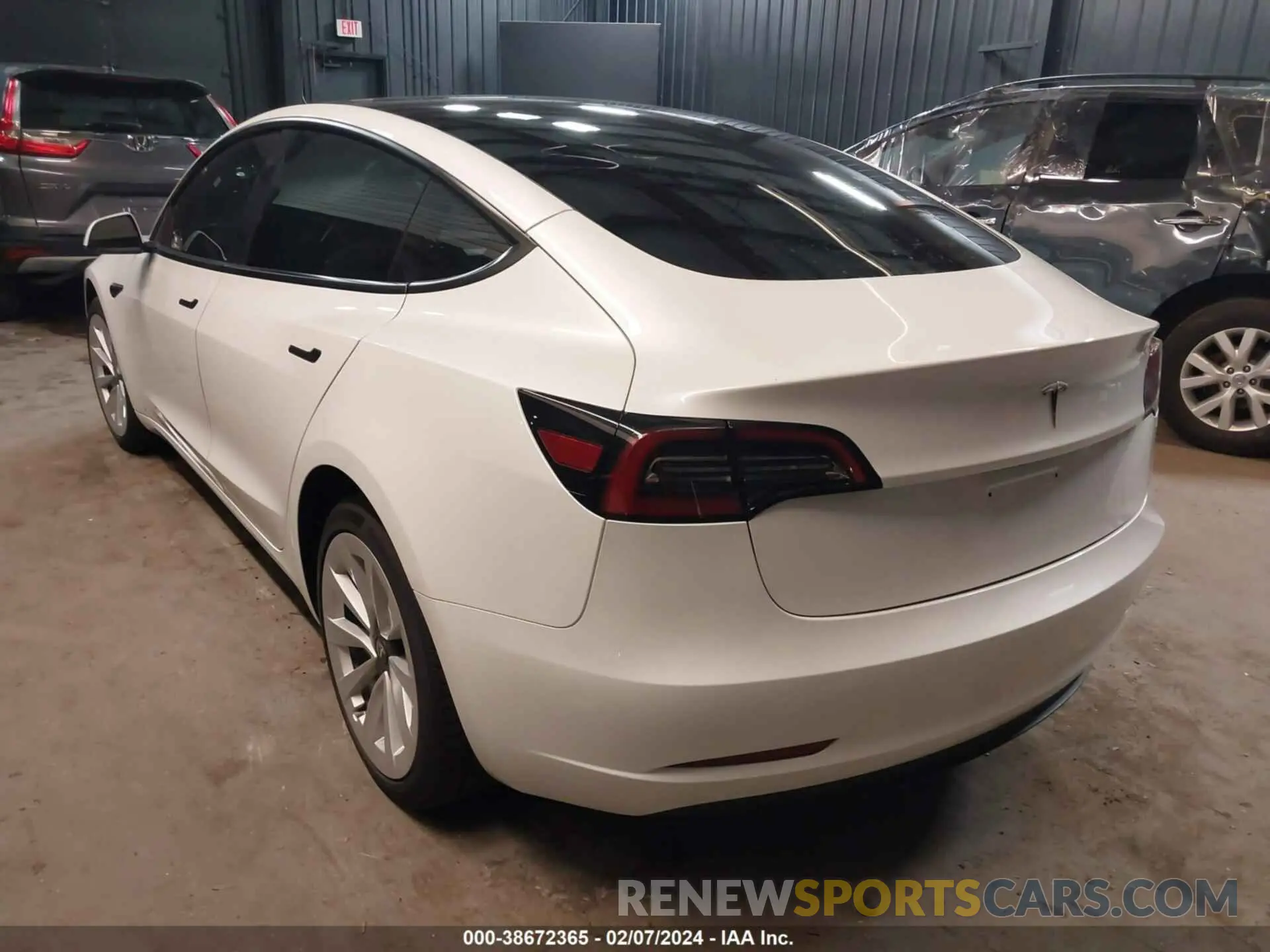 3 Photograph of a damaged car 5YJ3E1EA3PF610539 TESLA MODEL 3 2023