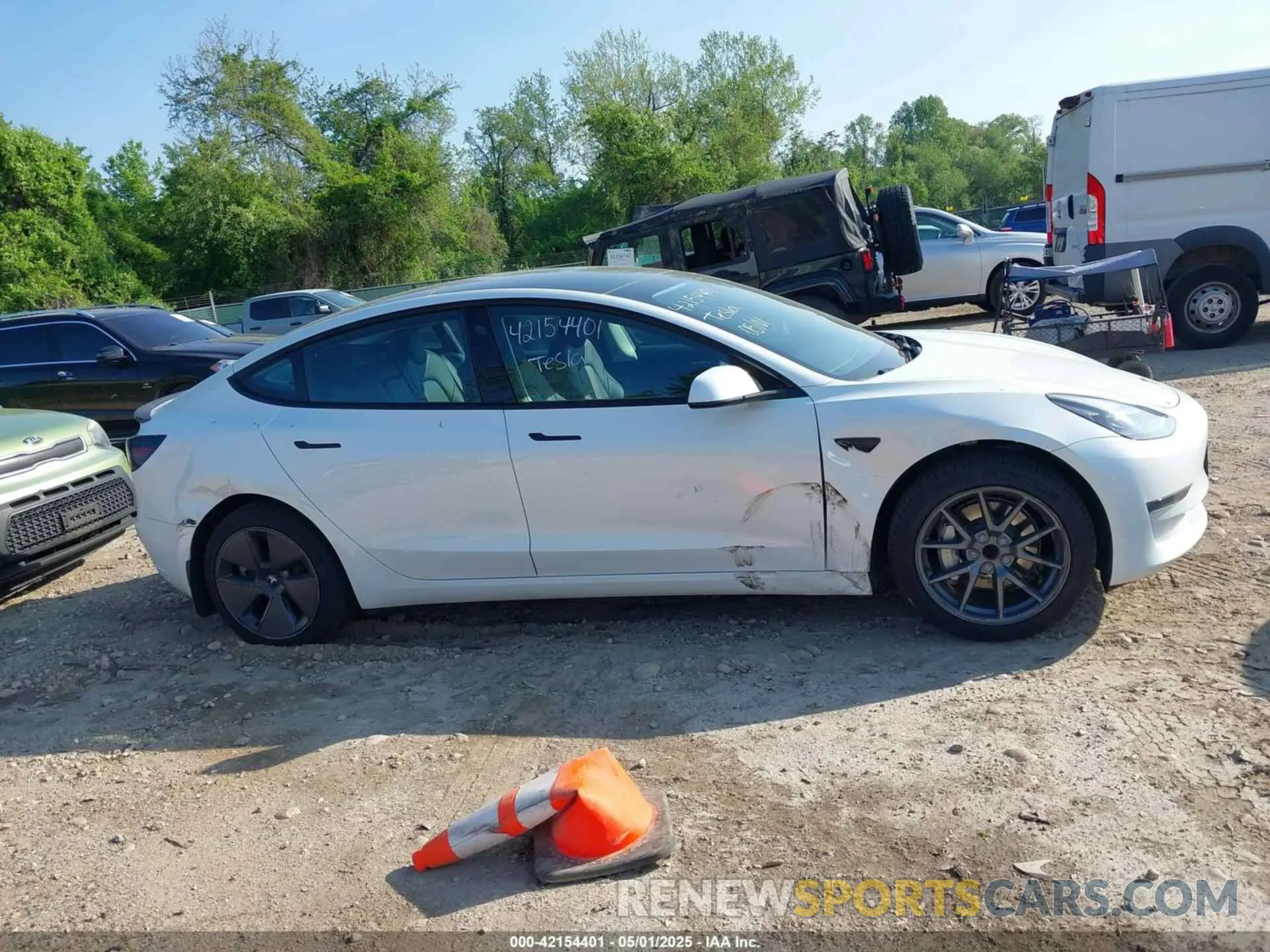 12 Photograph of a damaged car 5YJ3E1EA3PF617460 TESLA MODEL 3 2023