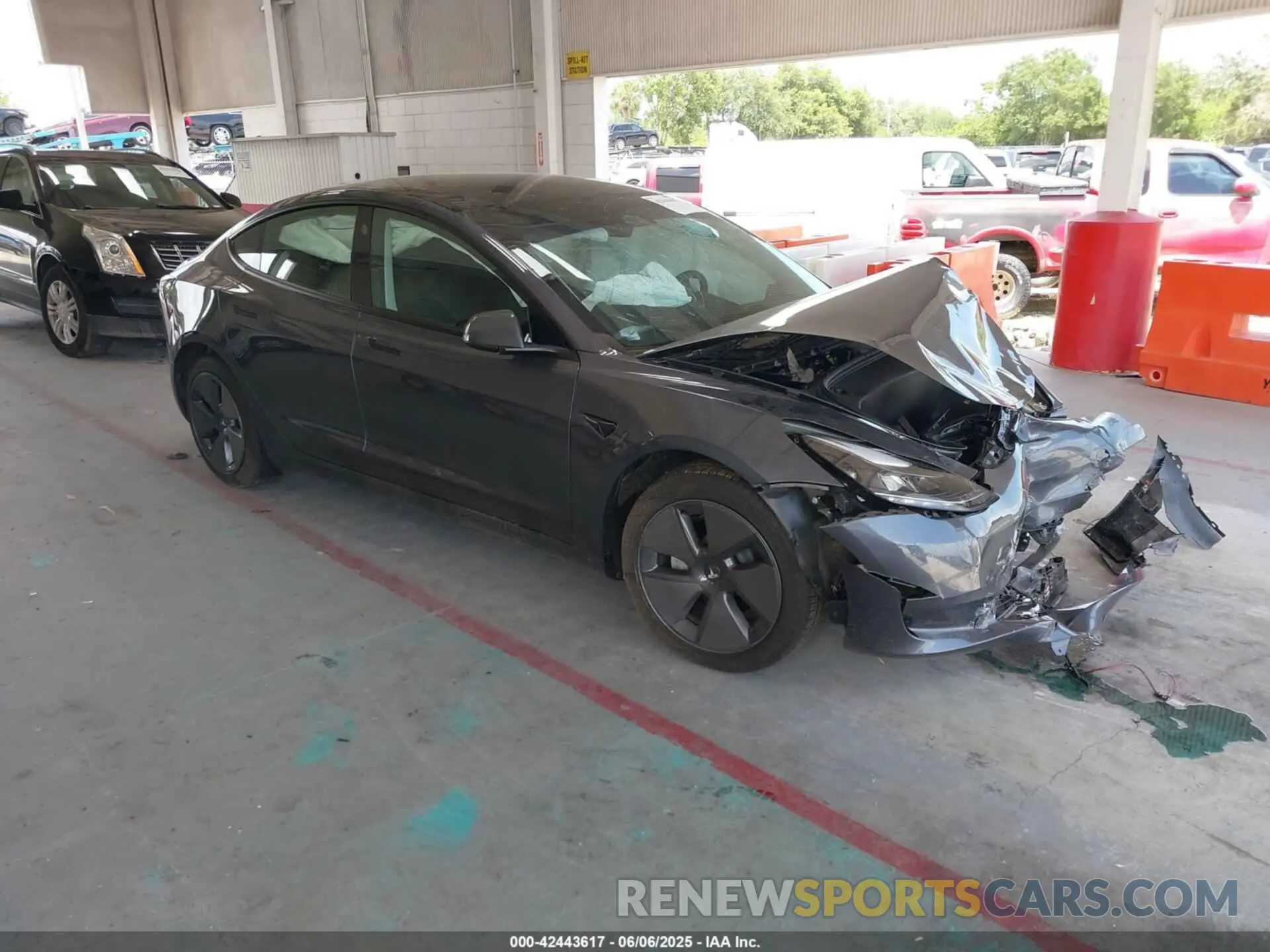 1 Photograph of a damaged car 5YJ3E1EA3PF618866 TESLA MODEL 3 2023