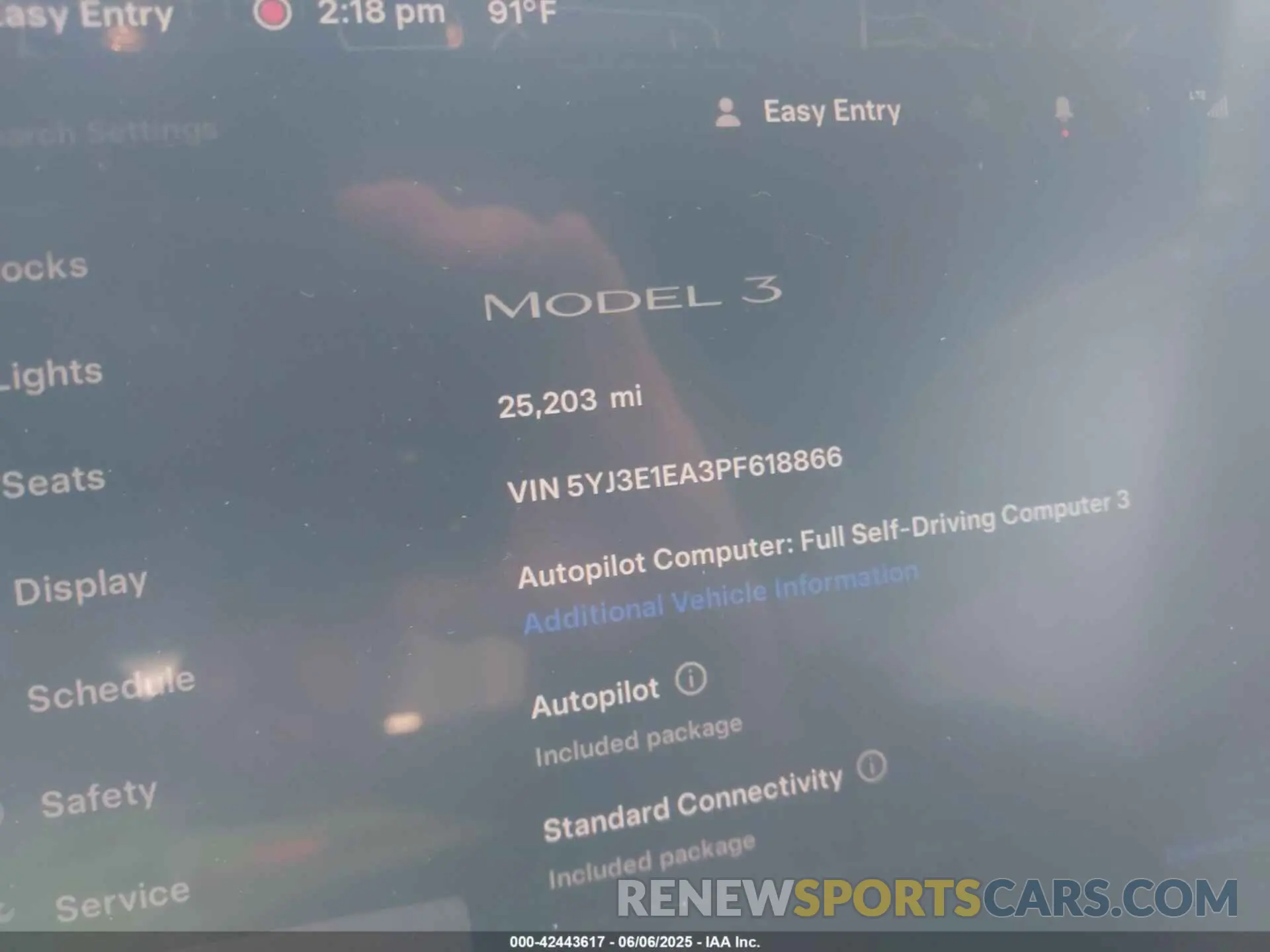15 Photograph of a damaged car 5YJ3E1EA3PF618866 TESLA MODEL 3 2023
