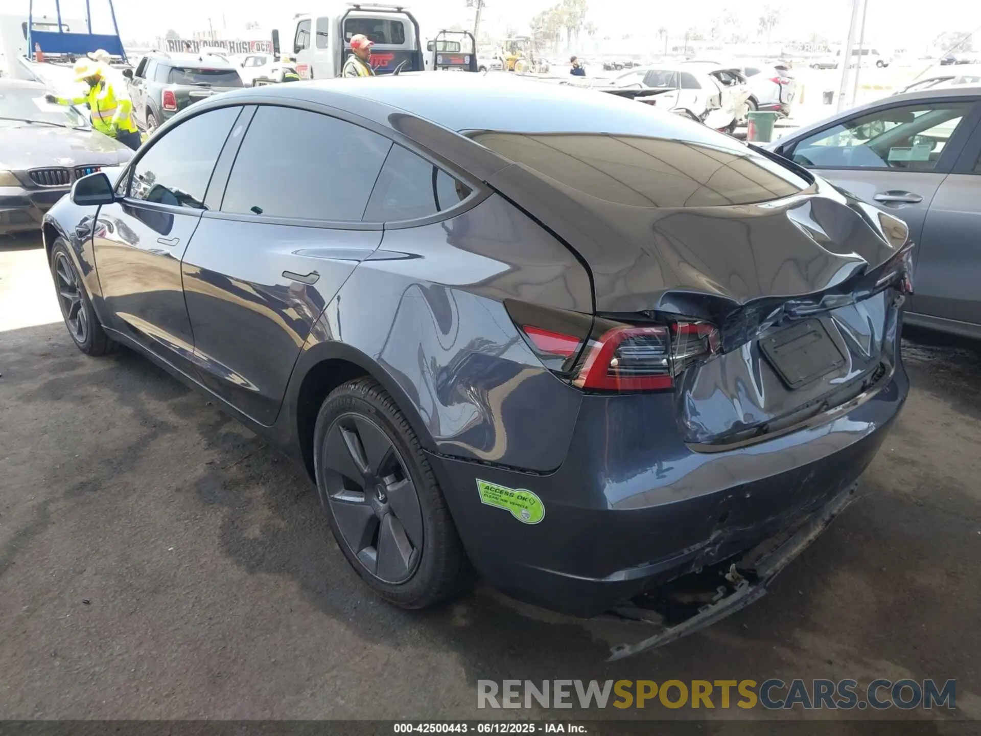 3 Фотография поврежденного автомобиля 5YJ3E1EA3PF622898 TESLA MODEL 3 2023