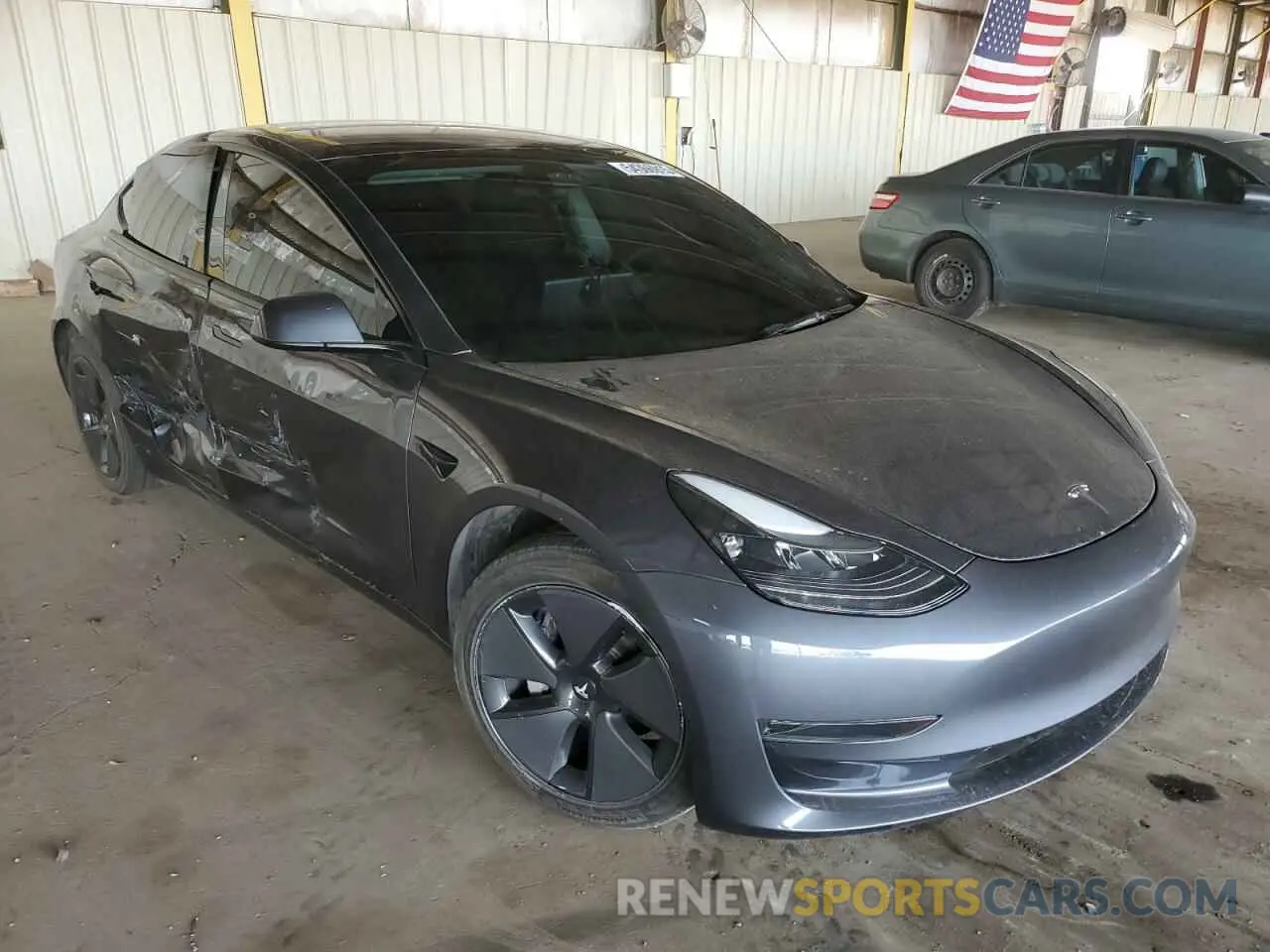 4 Фотография поврежденного автомобиля 5YJ3E1EA3PF624652 TESLA MODEL 3 2023