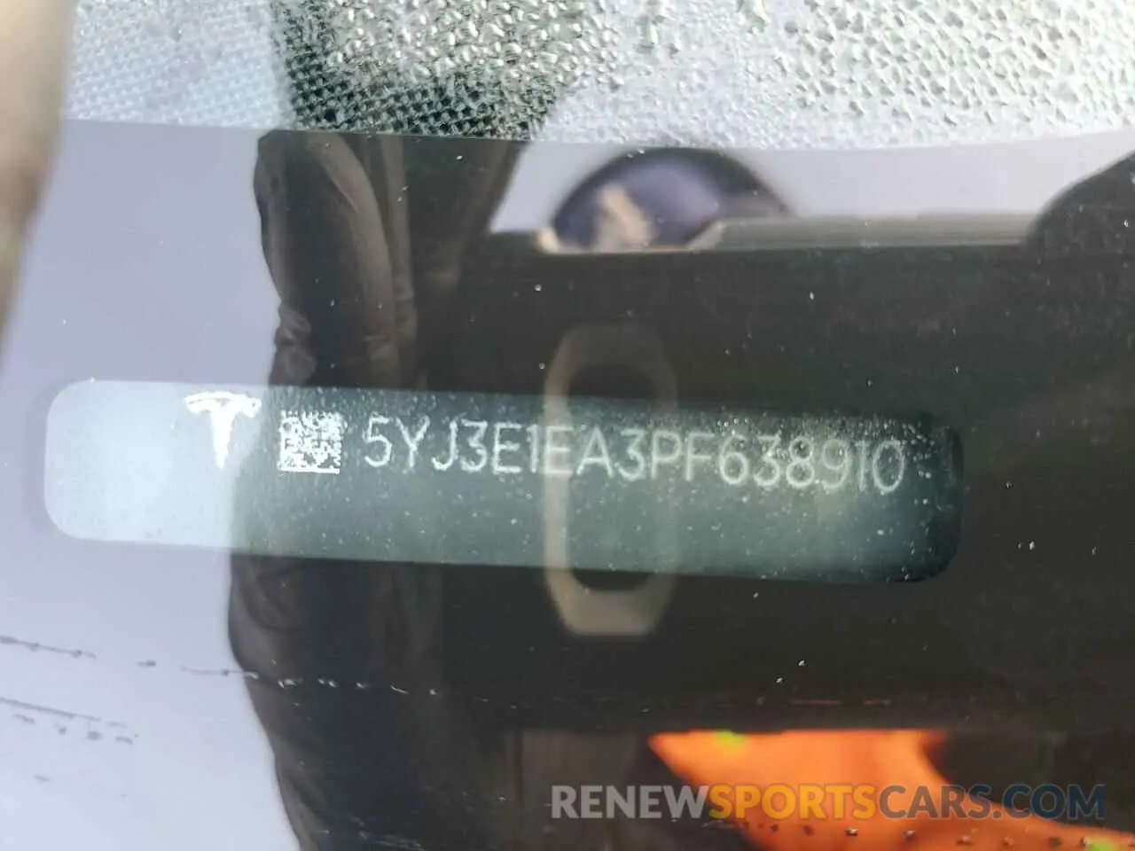 14 Фотография поврежденного автомобиля 5YJ3E1EA3PF638910 TESLA MODEL 3 2023