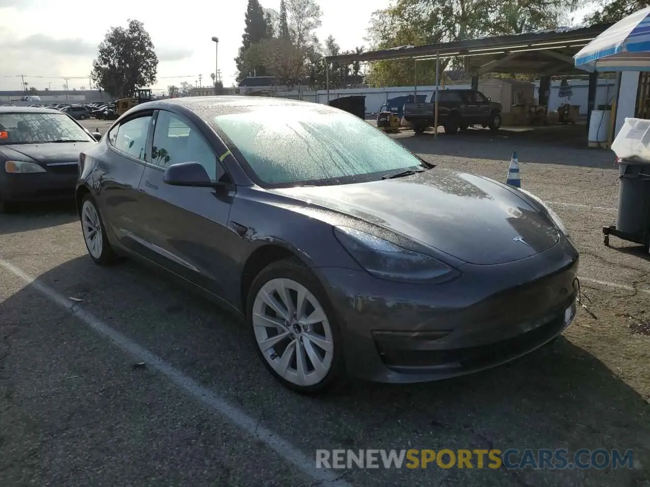 4 Фотография поврежденного автомобиля 5YJ3E1EA3PF638910 TESLA MODEL 3 2023