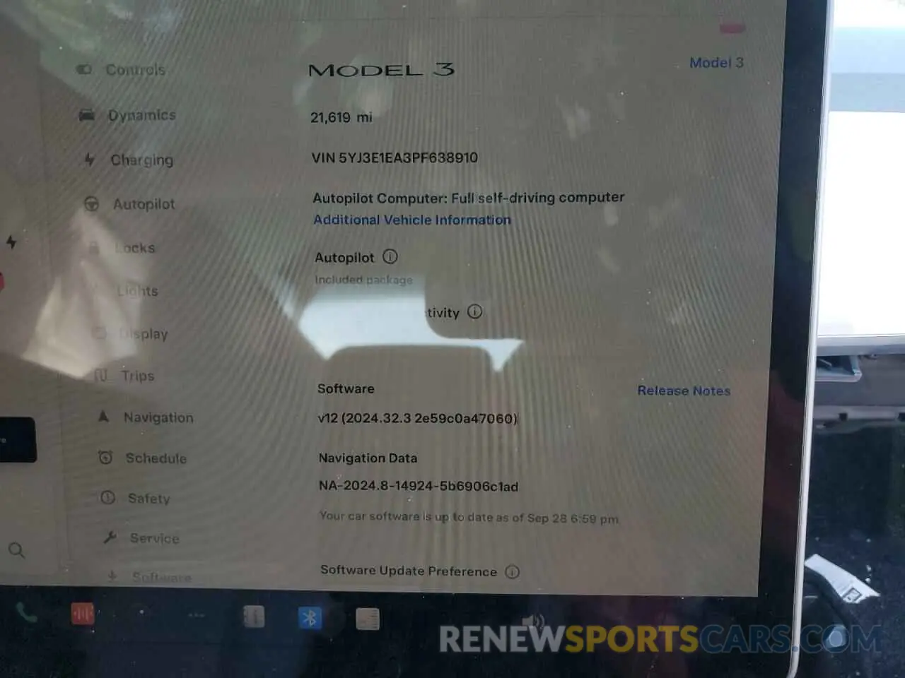 9 Фотография поврежденного автомобиля 5YJ3E1EA3PF638910 TESLA MODEL 3 2023