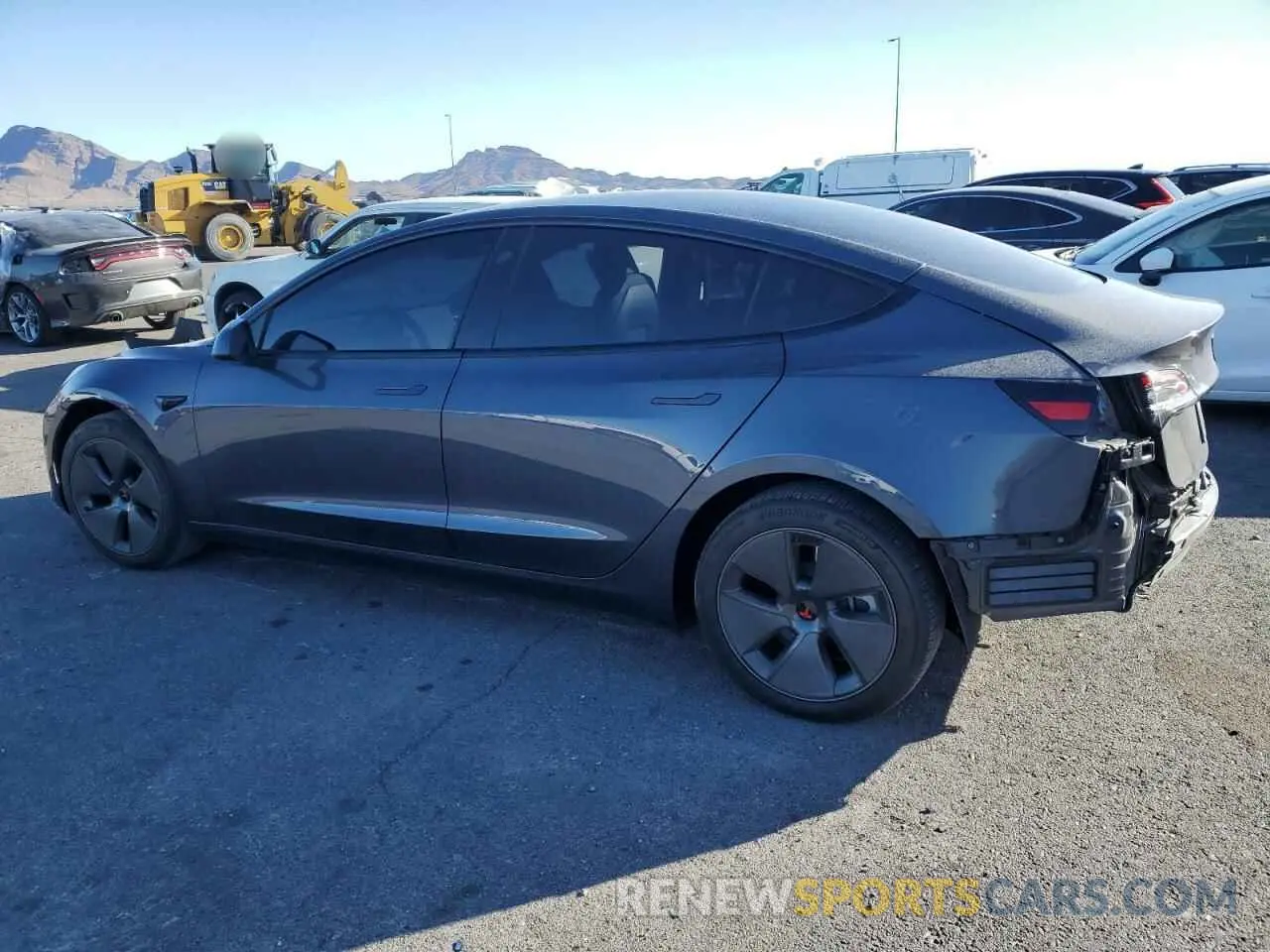 2 Photograph of a damaged car 5YJ3E1EA3PF639541 TESLA MODEL 3 2023