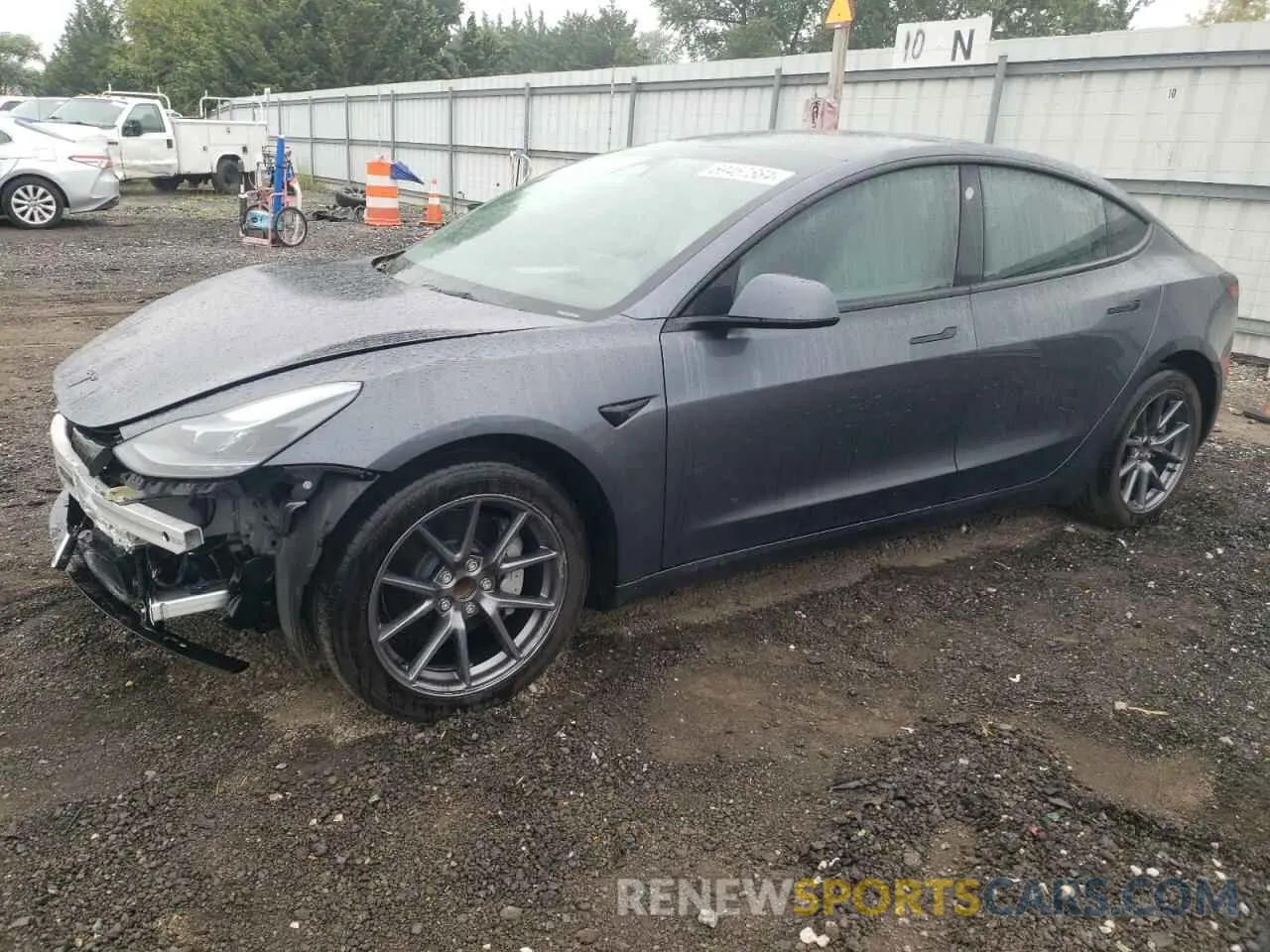 1 Photograph of a damaged car 5YJ3E1EA3PF644464 TESLA MODEL 3 2023