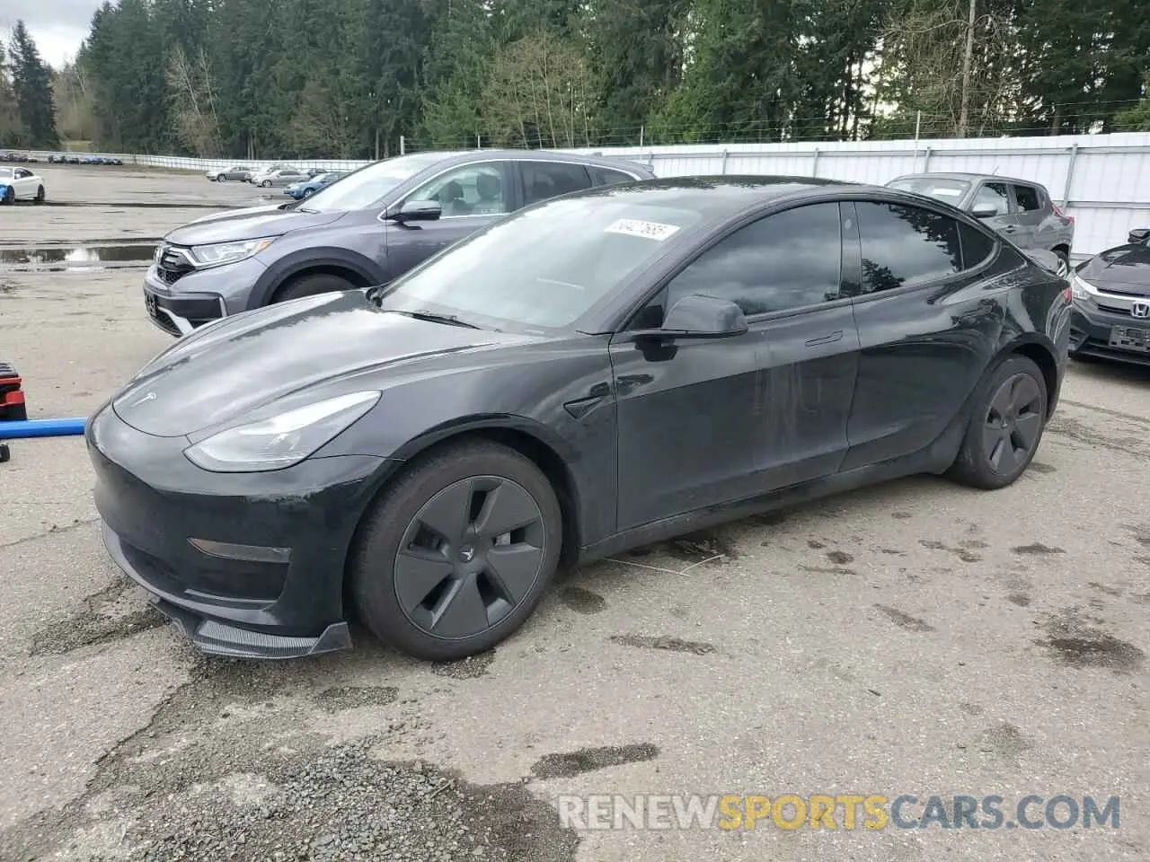 1 Фотография поврежденного автомобиля 5YJ3E1EA3PF644898 TESLA MODEL 3 2023