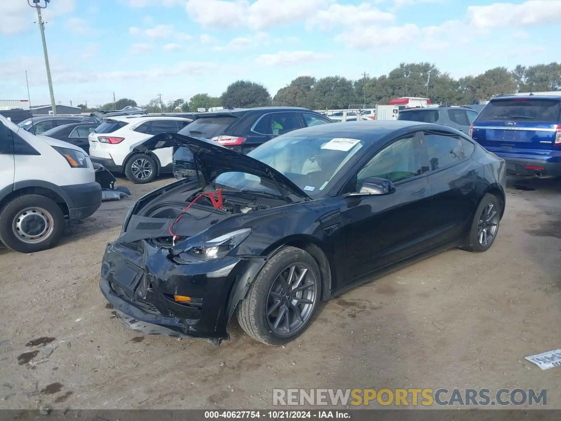 2 Photograph of a damaged car 5YJ3E1EA3PF668439 TESLA MODEL 3 2023