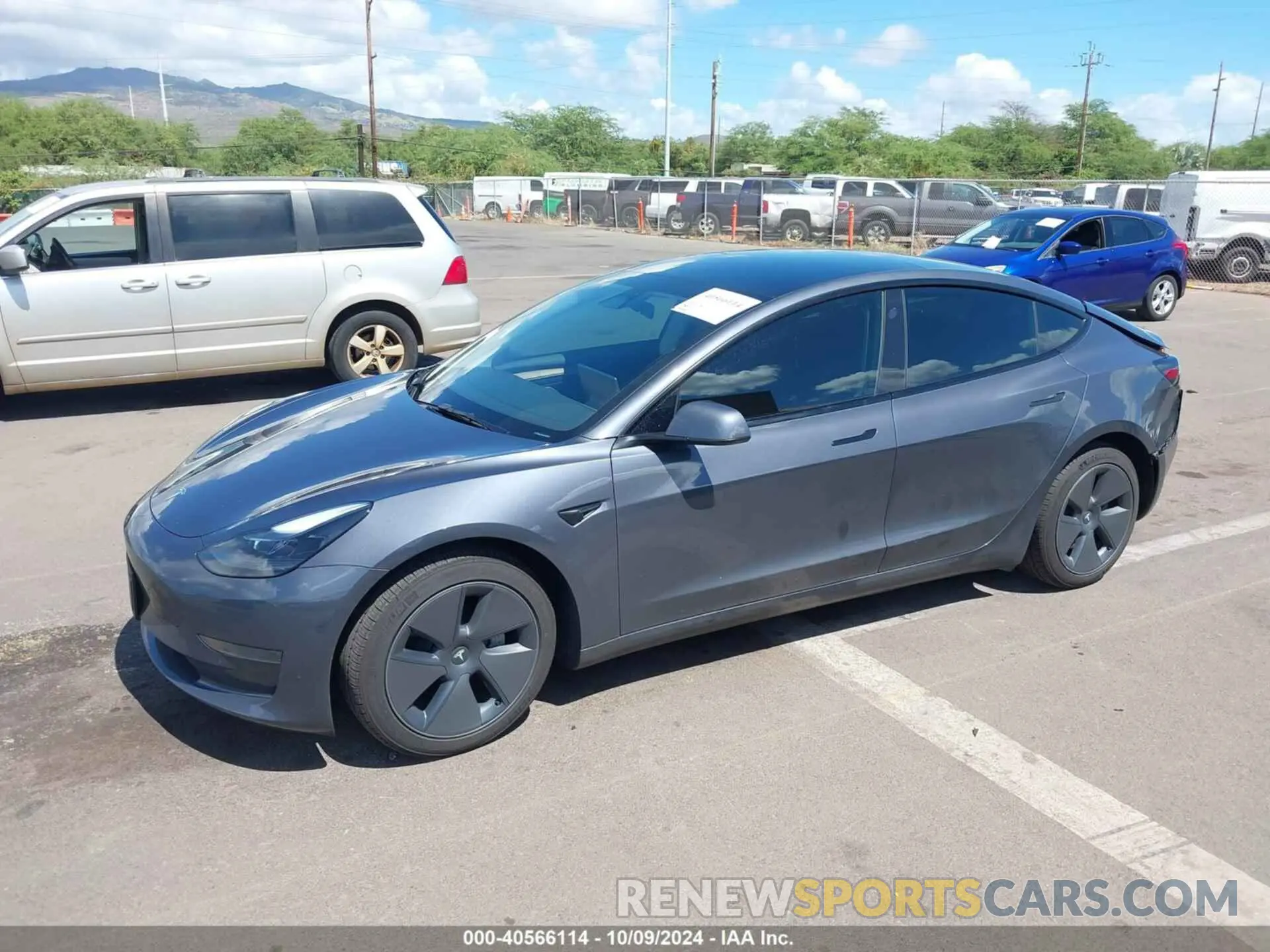 2 Фотография поврежденного автомобиля 5YJ3E1EA3PF670854 TESLA MODEL 3 2023