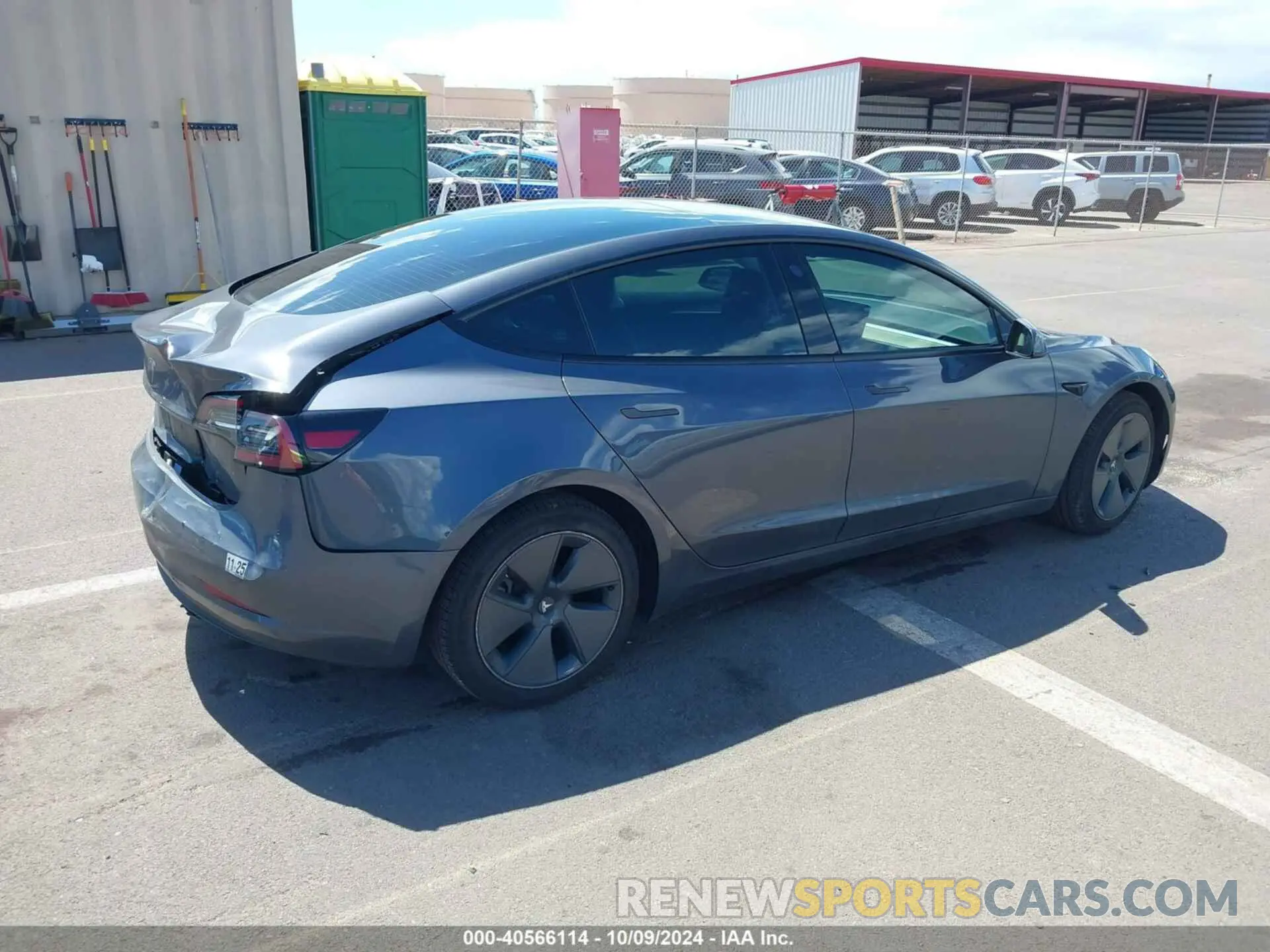 4 Фотография поврежденного автомобиля 5YJ3E1EA3PF670854 TESLA MODEL 3 2023