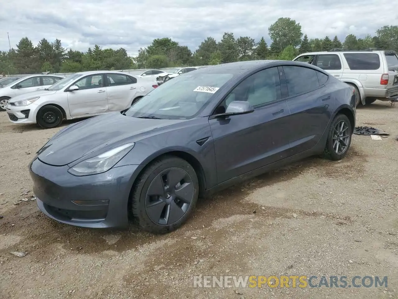 1 Фотография поврежденного автомобиля 5YJ3E1EA3PF672023 TESLA MODEL 3 2023