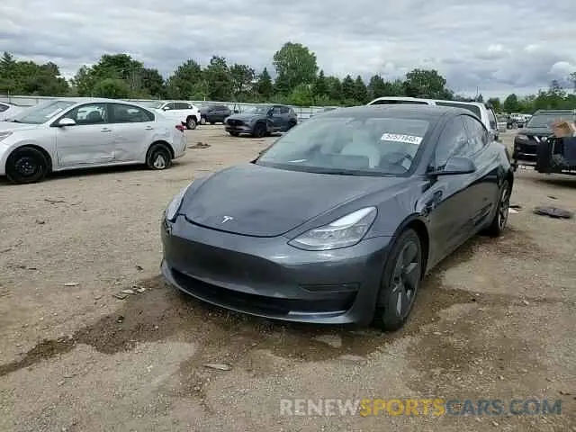 13 Фотография поврежденного автомобиля 5YJ3E1EA3PF672023 TESLA MODEL 3 2023