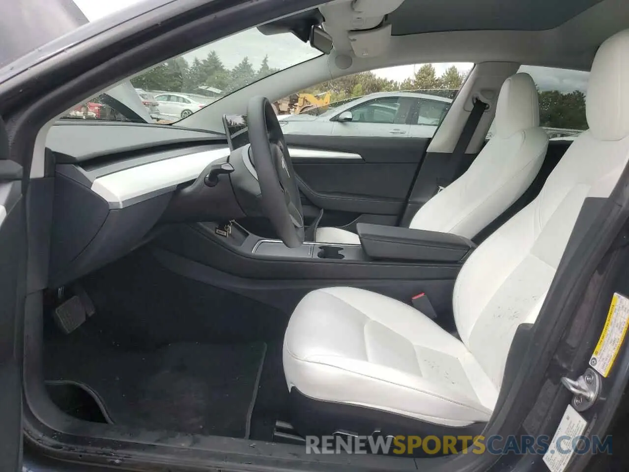7 Фотография поврежденного автомобиля 5YJ3E1EA3PF672023 TESLA MODEL 3 2023