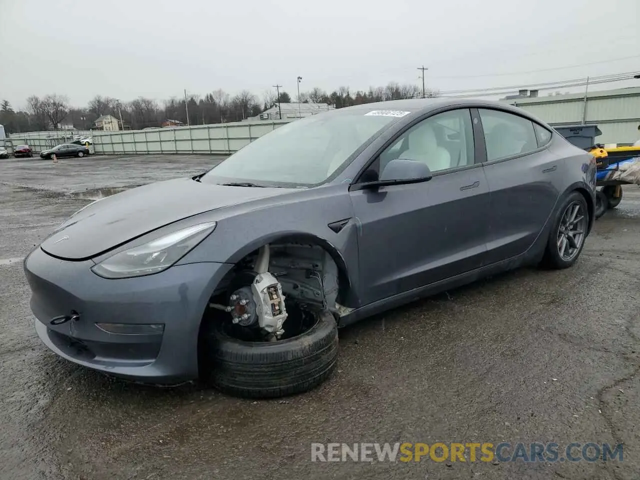 1 Фотография поврежденного автомобиля 5YJ3E1EA3PF672510 TESLA MODEL 3 2023