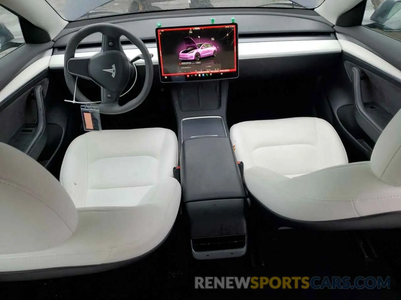 8 Фотография поврежденного автомобиля 5YJ3E1EA3PF672510 TESLA MODEL 3 2023