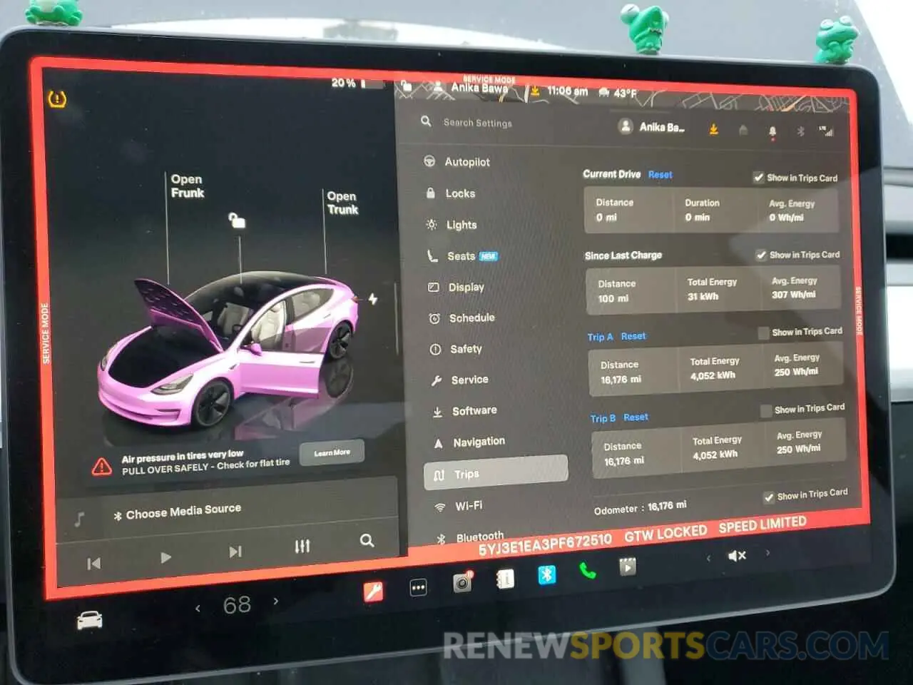 9 Фотография поврежденного автомобиля 5YJ3E1EA3PF672510 TESLA MODEL 3 2023