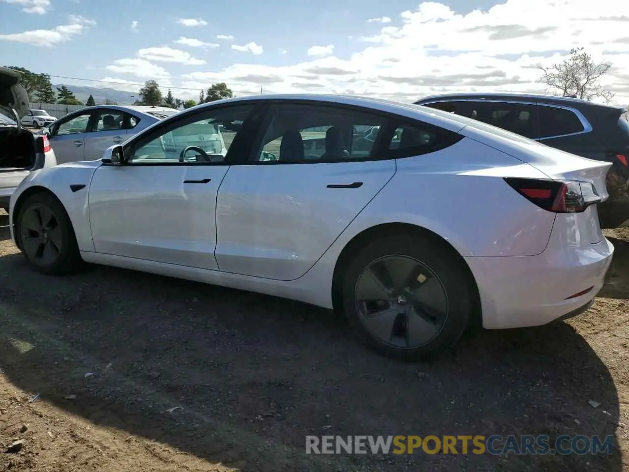 2 Фотография поврежденного автомобиля 5YJ3E1EA3PF673074 TESLA MODEL 3 2023