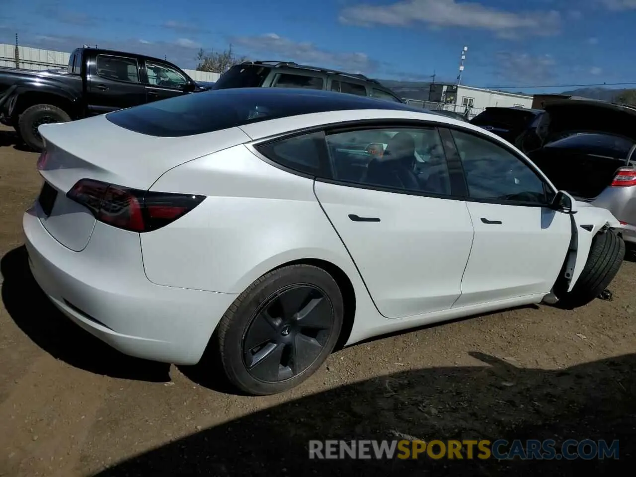 3 Фотография поврежденного автомобиля 5YJ3E1EA3PF673074 TESLA MODEL 3 2023