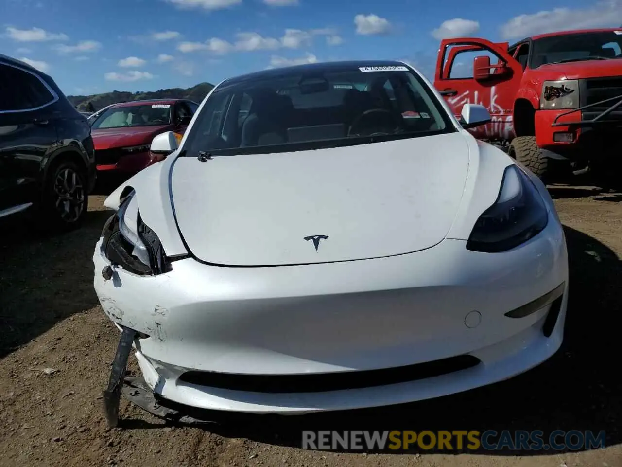 5 Фотография поврежденного автомобиля 5YJ3E1EA3PF673074 TESLA MODEL 3 2023
