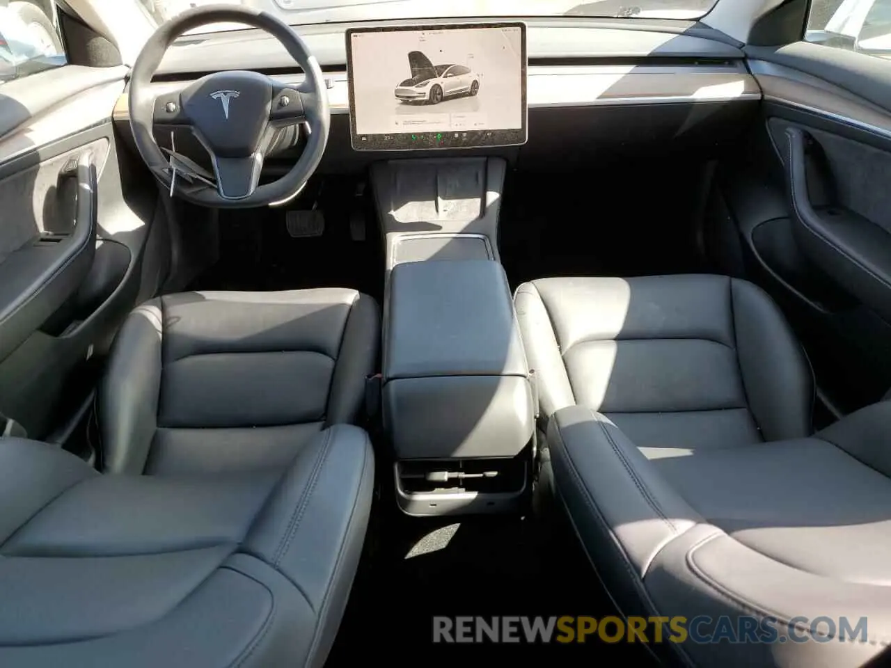 8 Фотография поврежденного автомобиля 5YJ3E1EA3PF673074 TESLA MODEL 3 2023