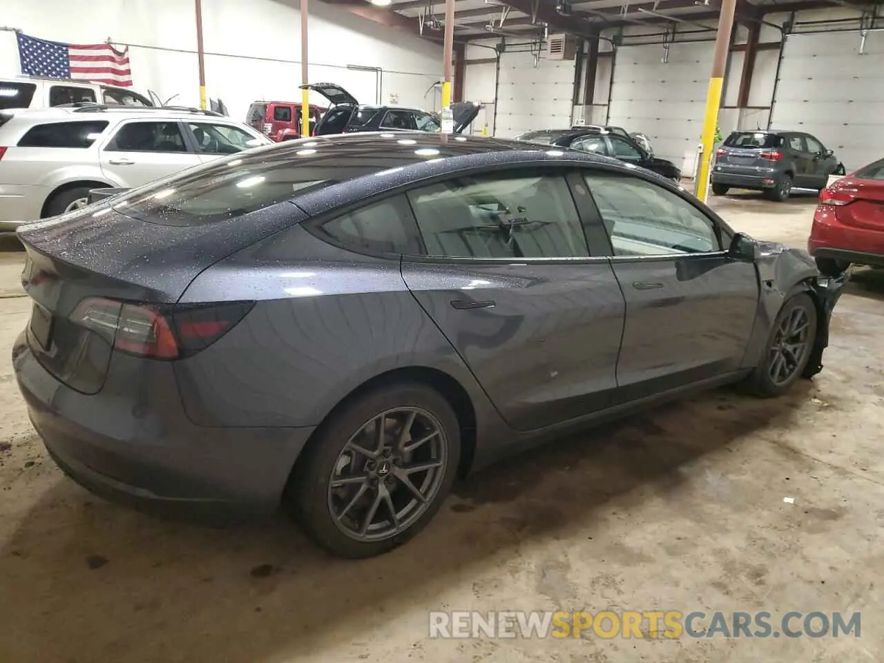 3 Photograph of a damaged car 5YJ3E1EA3PF673091 TESLA MODEL 3 2023