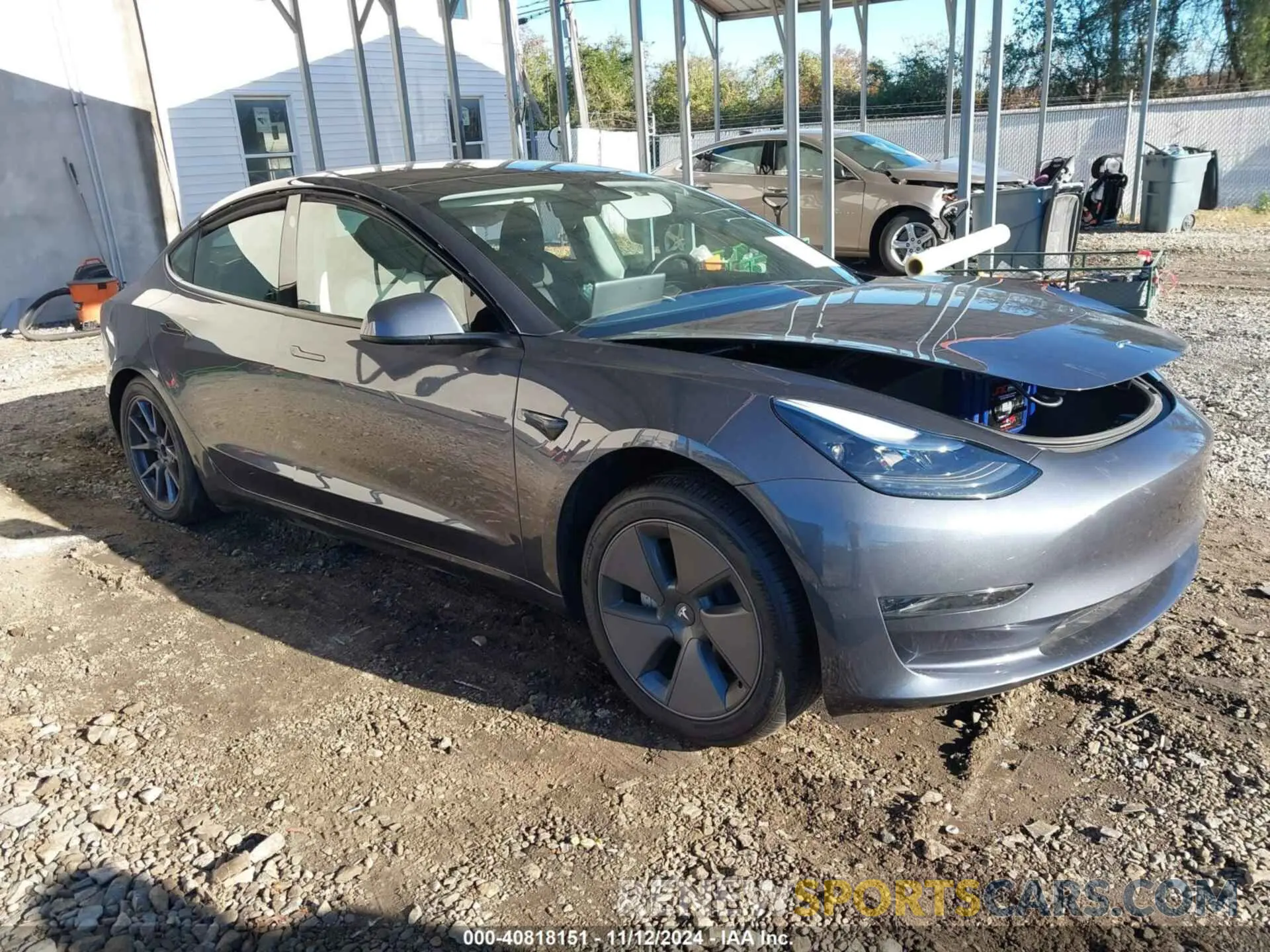 1 Photograph of a damaged car 5YJ3E1EA3PF673642 TESLA MODEL 3 2023