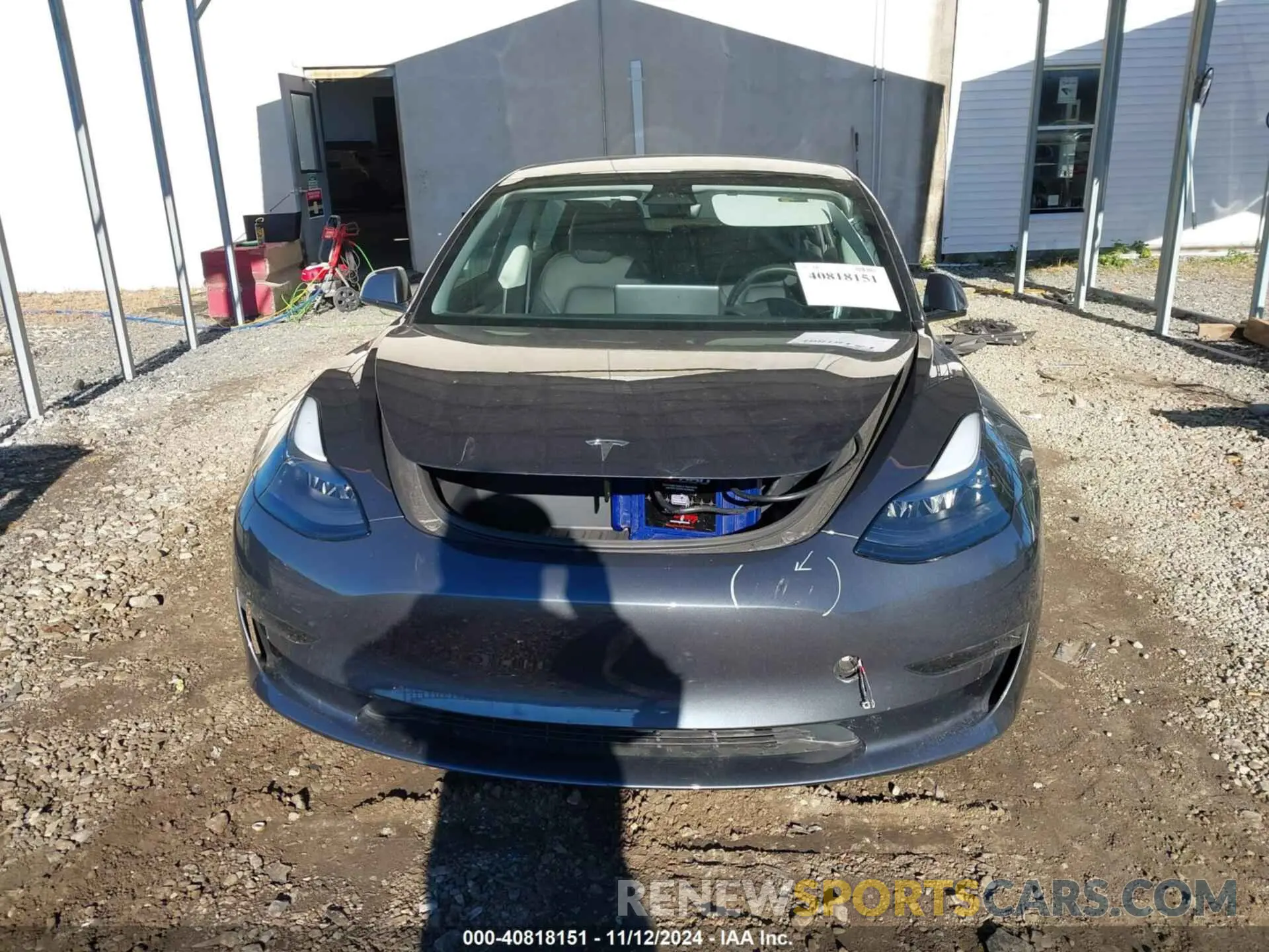 13 Photograph of a damaged car 5YJ3E1EA3PF673642 TESLA MODEL 3 2023