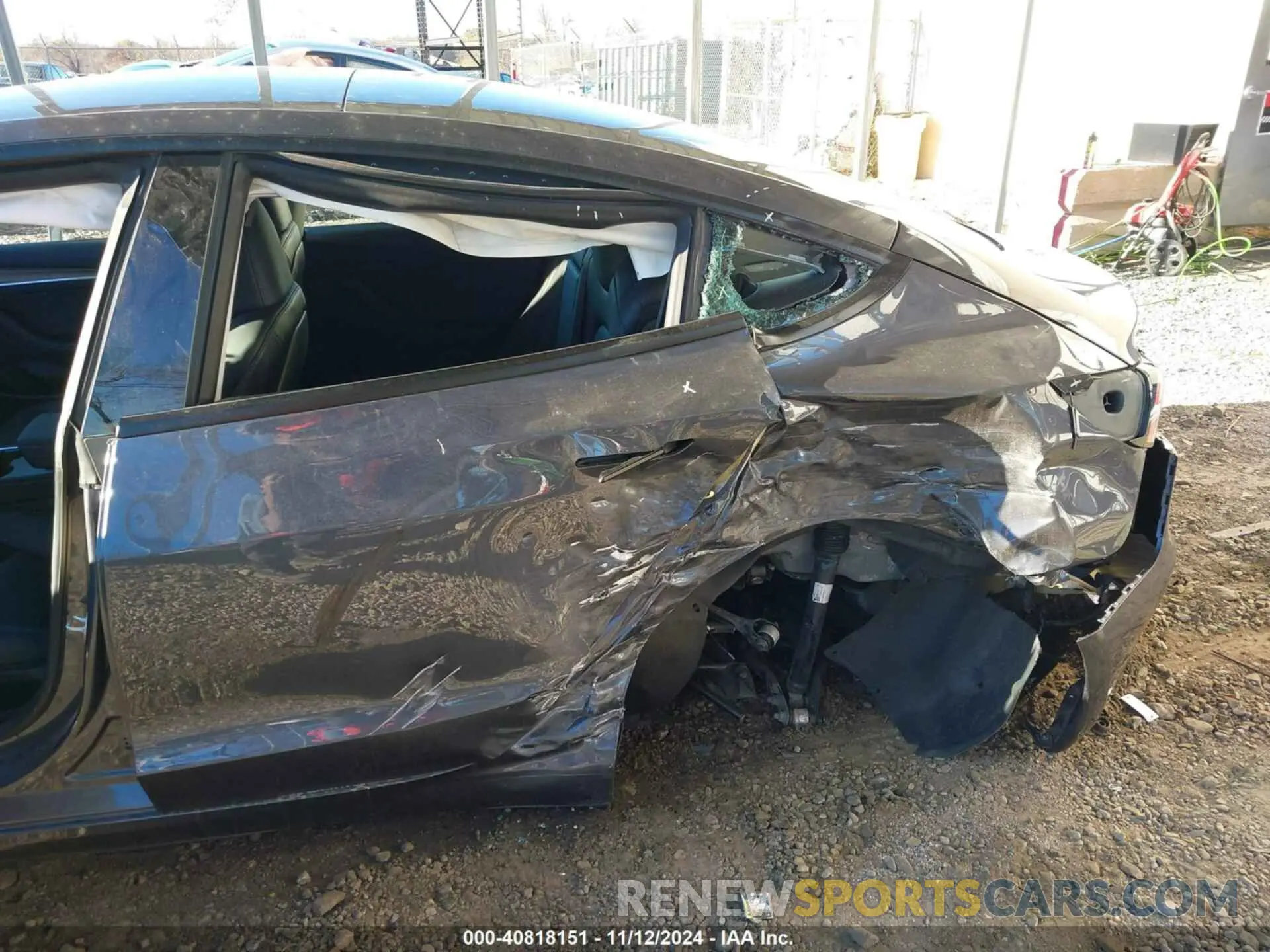 6 Photograph of a damaged car 5YJ3E1EA3PF673642 TESLA MODEL 3 2023