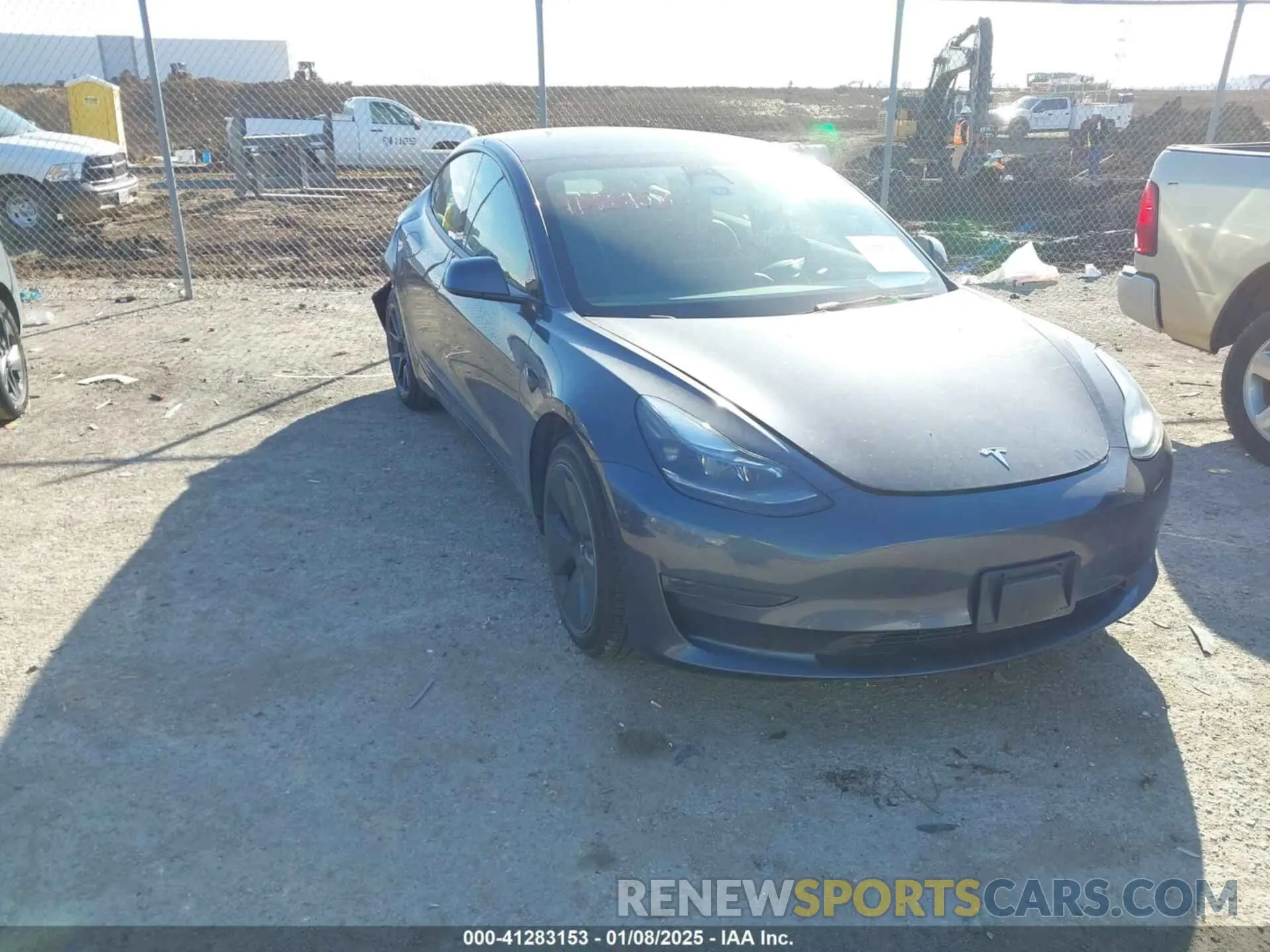 1 Фотография поврежденного автомобиля 5YJ3E1EA3PF678825 TESLA MODEL 3 2023