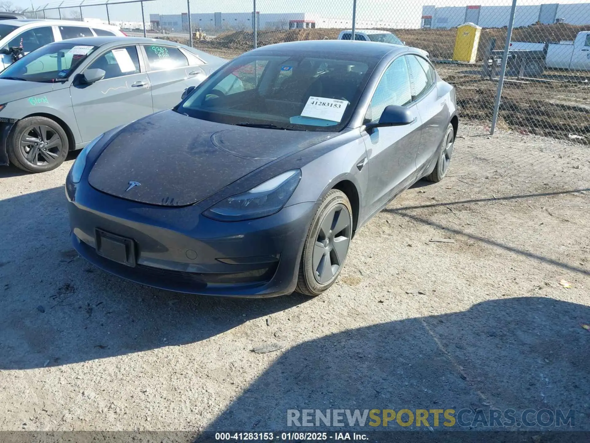 2 Фотография поврежденного автомобиля 5YJ3E1EA3PF678825 TESLA MODEL 3 2023