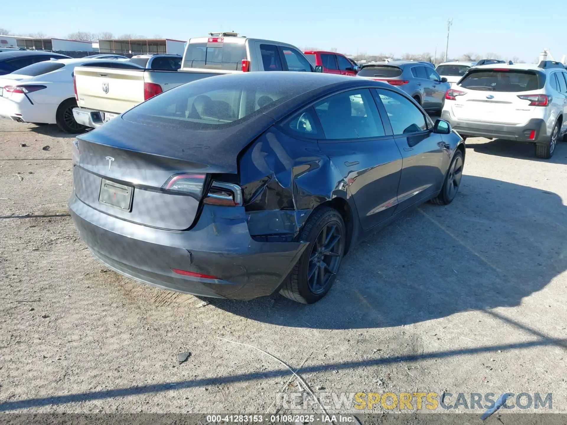 4 Фотография поврежденного автомобиля 5YJ3E1EA3PF678825 TESLA MODEL 3 2023